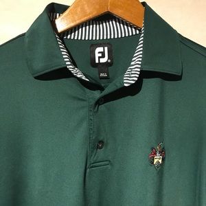 Footjoy L Green Golf SS Polo A3565